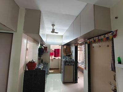 Kitchen Image of 450 Sq.ft 2 BHK Apartment / Flat for sale in Subhanpura Vadodara for Rs. 2200000