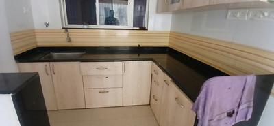Kitchen Image of 1300 Sq.ft 2 BHK Apartment / Flat for rent in Rama Swiss County, Thergaon Pune for Rs. 28000