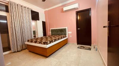 Bedroom Image of 1800 Sq.ft 3.5 BHK Apartment / Flat for rent in Arsha Sumangalam, Vrindavan Yojana Lucknow for Rs. 45000