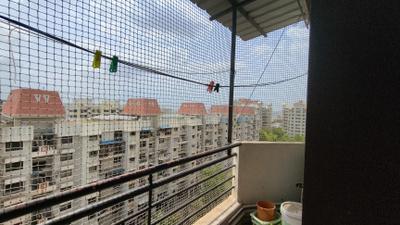Balcony Image of 700 Sq.ft 1 BHK Apartment / Flat for rent in Dreams Aakruti, Hadapsar Pune for Rs. 18000