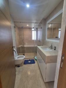 Bathroom Image of 2100 Sq.ft 3.5 BHK Apartment / Flat for rent in Lodha Belmondo, Gahunje Pune for Rs. 190000