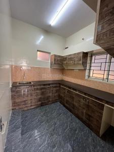 Kitchen Image of 700 Sq.ft 1 BHK Builder Floor for rent in Murugeshpalya Bengaluru for Rs. 20000