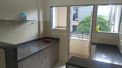 Kitchen Image of 652 Sq.ft 1 BHK Apartment / Flat for rent in Mahalakshmi Nagar Indore for Rs. 13000