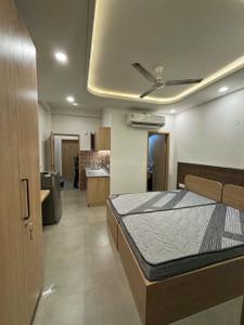 Bedroom Image of 200 Sq.ft 1 RK Builder Floor for rent in Sector 48 Gurgaon for Rs. 20000
