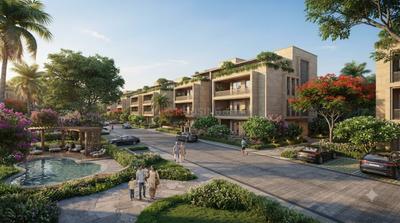 Image of 458 Sq.ft 1 BHK Apartment / Flat for sale in Sunrakh Bangar, Vrindavan for Rs. 6042000