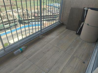 Balcony Image of 780 Sq.ft 2 BHK Apartment / Flat for rent in Godrej Boulevard, Manjari Budruk Pune for Rs. 40000