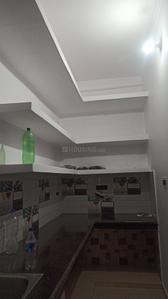 Kitchen Image of 800 Sq.ft 3 BHK Apartment / Flat for rent in Krishna Nagar Lucknow for Rs. 7500