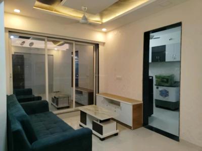 Living Room Image of 580 Sq.ft 1 BHK Apartment / Flat for rent in Thakur Galaxy, Boisar Mumbai for Rs. 13000