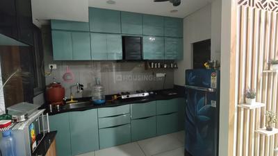 Kitchen Image of 1989 Sq.ft 3 BHK Apartment / Flat for rent in Antarix, Gota Ahmedabad for Rs. 35000