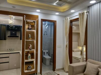 Living Room Image of 540 Sq.ft 2 BHK Apartment / Flat for sale in Dwarka Mor New Delhi for Rs. 3600000