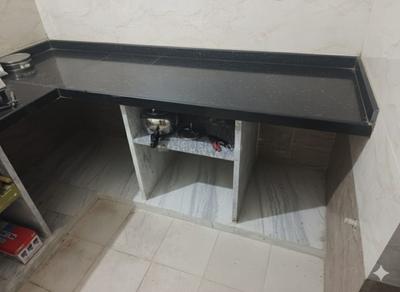 Kitchen Image of 1250 Sq.ft 1 BHK Builder Floor for rent in Pratap Nagar Jaipur for Rs. 15000