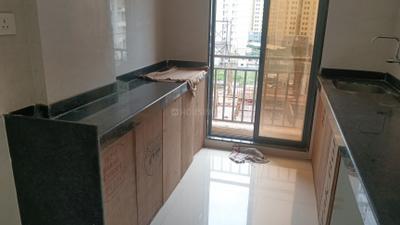 Kitchen Image of 857 Sq.ft 2 BHK Apartment / Flat for rent in Naman Platina, Taloja Navi Mumbai for Rs. 16000