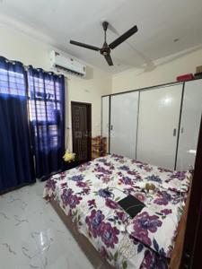 Bedroom Image of 900 Sq.ft 1.5 BHK Builder Floor for rent in Aujala Mohali for Rs. 16500