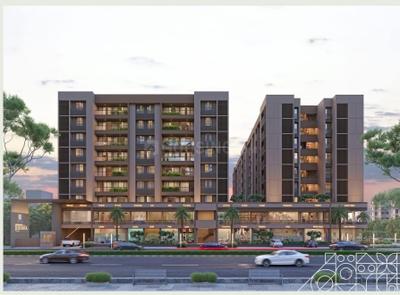 Image of 2520 Sq.ft 3 BHK Apartment / Flat for sale in Unique Luxuria, Gota, Ahmedabad for Rs. 18000000