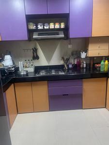 Kitchen Image of 1100 Sq.ft 2 BHK Apartment / Flat for rent in Raheja Acropolis, Chembur Mumbai for Rs. 100000