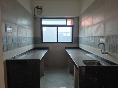 Kitchen Image of 775 Sq.ft 2 BHK Apartment / Flat for sale in Shree Crest And Celestia, Mulund East Mumbai for Rs. 15000000