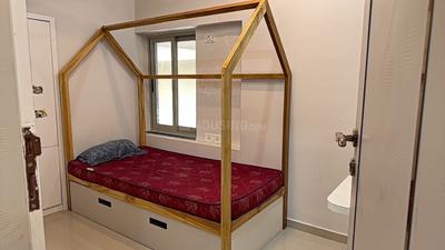 Bedroom Image of 1350 Sq.ft 2.5 BHK Apartment / Flat for rent in Adani The Meadows, Shantigram Ahmedabad for Rs. 38000