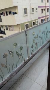 Balcony Image of 600 Sq.ft 1 BHK Apartment / Flat for rent in K R Puram Bengaluru for Rs. 18000