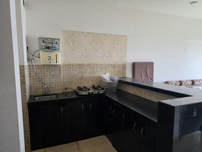 Kitchen Image of 639 Sq.ft 1 BHK Studio for rent in Lodha Belmondo, Gahunje Pune for Rs. 28000
