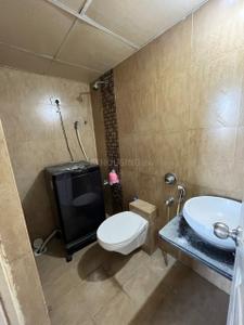 Bathroom Image of 963 Sq.ft 2 BHK Apartment / Flat for rent in Swagat Afford, Sargasan Gandhinagar for Rs. 29000