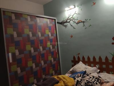 Bedroom Image of 950 Sq.ft 2 BHK Apartment / Flat for rent in Pacifica San Martin, Atladara Vadodara for Rs. 20000