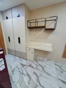 Bedroom Image of 550 Sq.ft 1 RK Builder Floor for rent in Mahalakshmi Nagar Indore for Rs. 15000