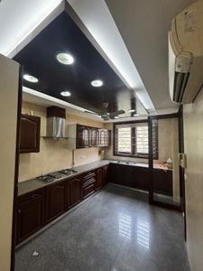 Kitchen Image of 1800 Sq.ft 3 BHK Builder Floor for rent in DDA Flats RWA, Kalkaji New Delhi for Rs. 100000