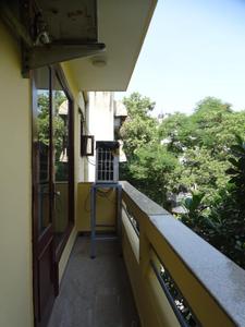 Balcony Image of 1800 Sq.ft 3 BHK Builder Floor for rent in New Friends Colony New Delhi for Rs. 100000