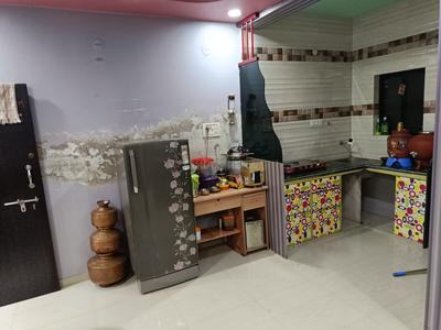 Kitchen Image of 629 Sq.ft 3 BHK Independent House for sale in Railnagar Rajkot for Rs. 6000000
