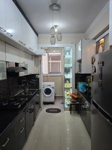 Kitchen Image of 1800 Sq.ft 3.5 BHK Apartment / Flat for sale in Skytech Merion Residency II, Crossings Republik Ghaziabad for Rs. 10200000