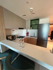 Kitchen Image of 581 Sq.ft 1 BHK Apartment / Flat for sale in Jumeirah Village Dubai for Rs. 22647022