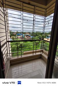 Balcony Image of 1240 Sq.ft 3 BHK Apartment / Flat for sale in Siddha Waterfront Phase II, Khardaha Kolkata for Rs. 5600000
