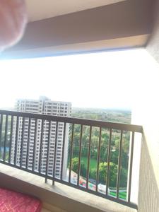 Balcony Image of 1200 Sq.ft 2 BHK Apartment / Flat for rent in Treeland, Gangapur Nashik for Rs. 25000
