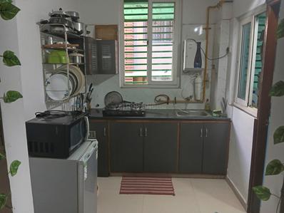 Kitchen Image of 1116 Sq.ft 2 BHK Apartment / Flat for sale in Iris Blueiris I, Vastral Ahmedabad for Rs. 3700000