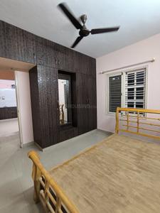 Bedroom Image of 600 Sq.ft 1 BHK Independent House for rent in Kaggadasapura Bengaluru for Rs. 16500