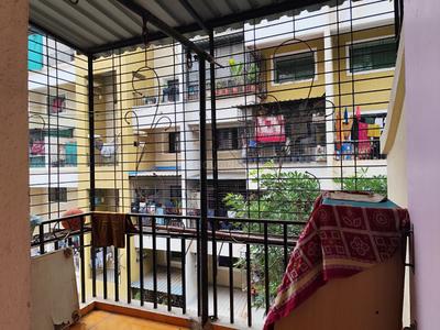 Balcony Image of 550 Sq.ft 1 BHK Apartment / Flat for rent in Siddhivinayak Jai Ganesh 24, Bhosari Pune for Rs. 16000