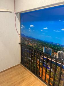 Balcony Image of 612 Sq.ft 1 BHK Apartment / Flat for sale in Laxmi Icon, Kharghar Navi Mumbai for Rs. 4200000