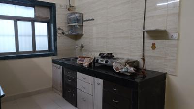 Kitchen Image of 585 Sq.ft 1 BHK Apartment / Flat for rent in Vijay Nagari Apartments, Thane West Thane for Rs. 22000