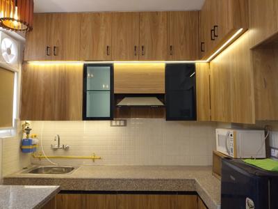 Kitchen Image of 500 Sq.ft 1 BHK Apartment / Flat for rent in ROF Amaltas, Sector 92 Gurgaon for Rs. 21000