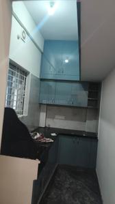 Kitchen Image of 600 Sq.ft 1 BHK Builder Floor for rent in Begur Bengaluru for Rs. 16000