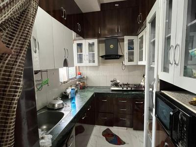 Kitchen Image of 960 Sq.ft 2 BHK Apartment / Flat for rent in Gomti Nagar Extension Lucknow for Rs. 25000