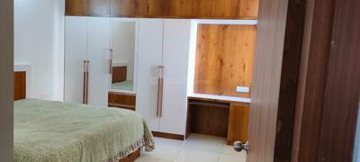 Bedroom Image of 501 Sq.ft 1 RK Apartment / Flat for rent in L And T Raintree Boulevard, Sahakara Nagar Bengaluru for Rs. 50000