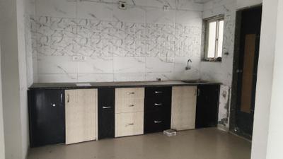 Kitchen Image of 2150 Sq.ft 3 BHK Apartment / Flat for rent in Kalp Nishang, New Gotri Vadodara for Rs. 20000