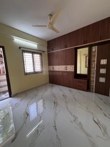 Bedroom Image of 550 Sq.ft 1 BHK Apartment / Flat for rent in Om Sai, Marathahalli Bengaluru for Rs. 26000