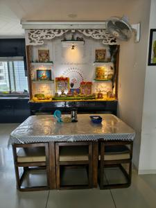 Kitchen Image of 2000 Sq.ft 3 BHK Apartment / Flat for sale in Saral Lotus White Field, Bhayli Vadodara for Rs. 12500000