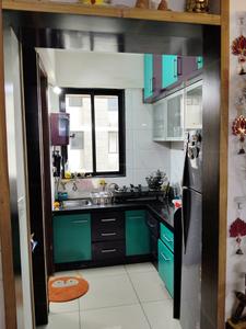 Kitchen Image of 972 Sq.ft 2 BHK Apartment / Flat for sale in Sun Suryansh Solitaire, Shilaj Ahmedabad for Rs. 5751000