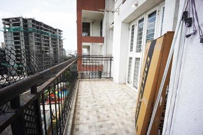 Balcony Image of 1063 Sq.ft 2 BHK Apartment / Flat for rent in Akurdi Pune for Rs. 33000