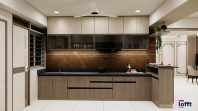 Kitchen Image of 1800 Sq.ft 4 BHK Apartment / Flat for sale in Atishay Shivalay II, Kudasan Gandhinagar for Rs. 18500000