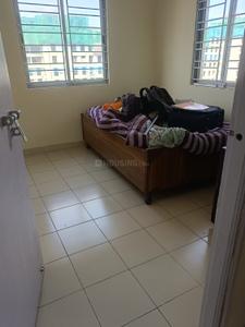 Bedroom Image of 680 Sq.ft 2 BHK Apartment / Flat for rent in Shapoorji Pallonji Shukhobrishti, New Town Kolkata for Rs. 16200