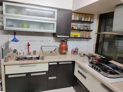 Kitchen Image of 1600 Sq.ft 3 BHK Apartment / Flat for sale in Bhoomi Harmony, Kamothe Navi Mumbai for Rs. 15000000